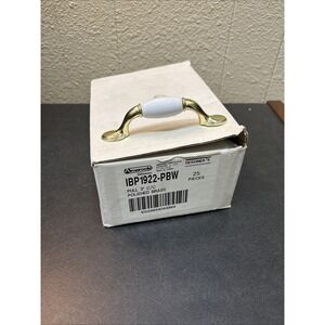 Amerock~Polished Brass Hand Pull~Set‎ of 25~3" C/C